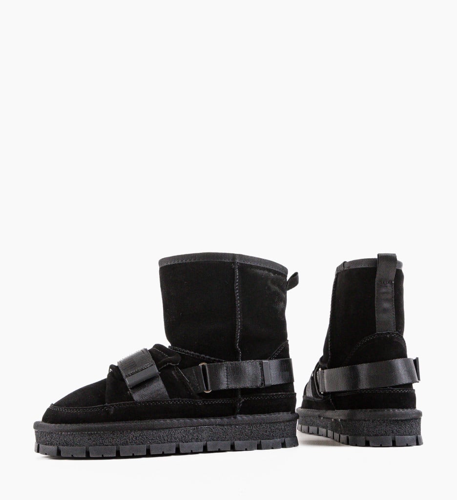 Cizme Ug Niozel Negre - Confort Termic - imagine 8