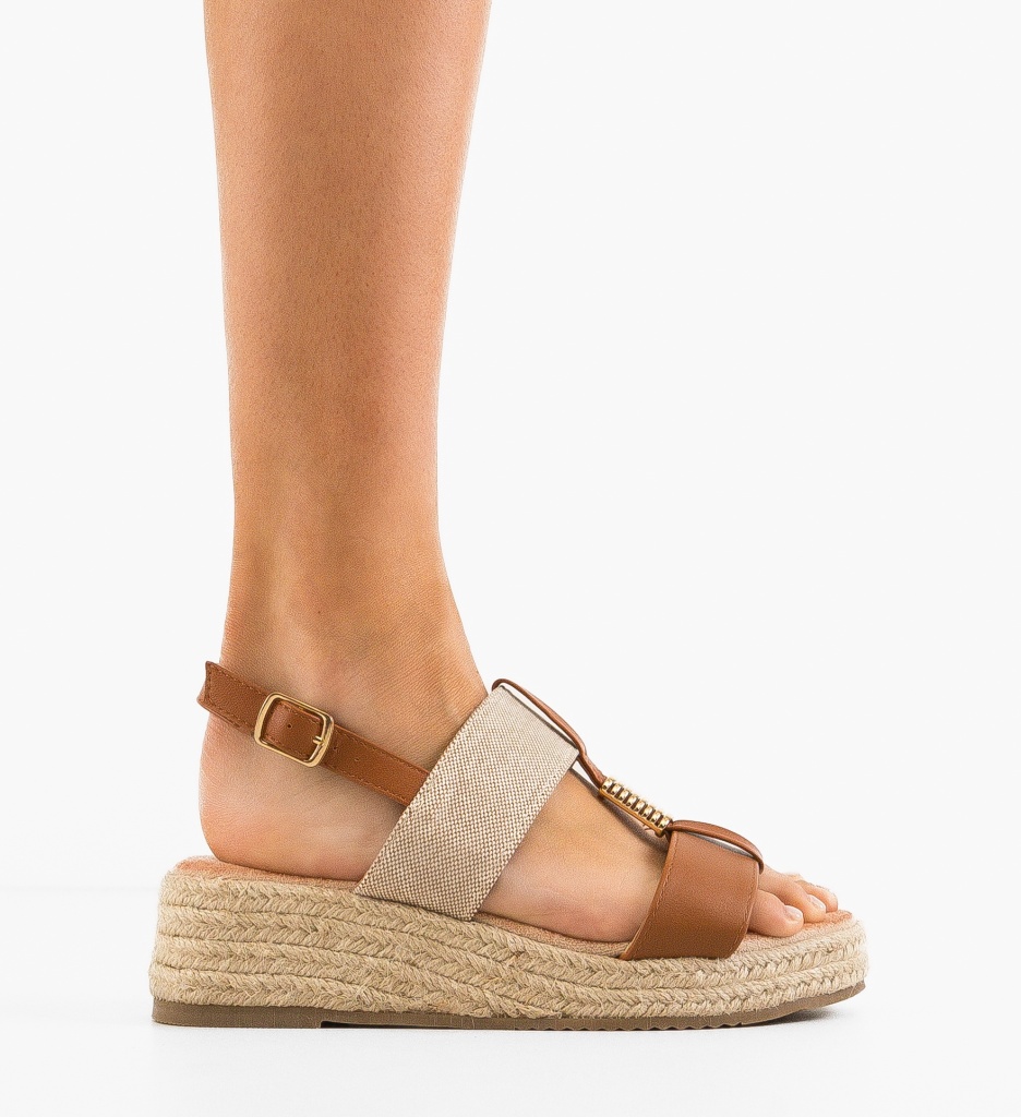 Sandale Venny Camel - Eleganță și Confort - imagine 5