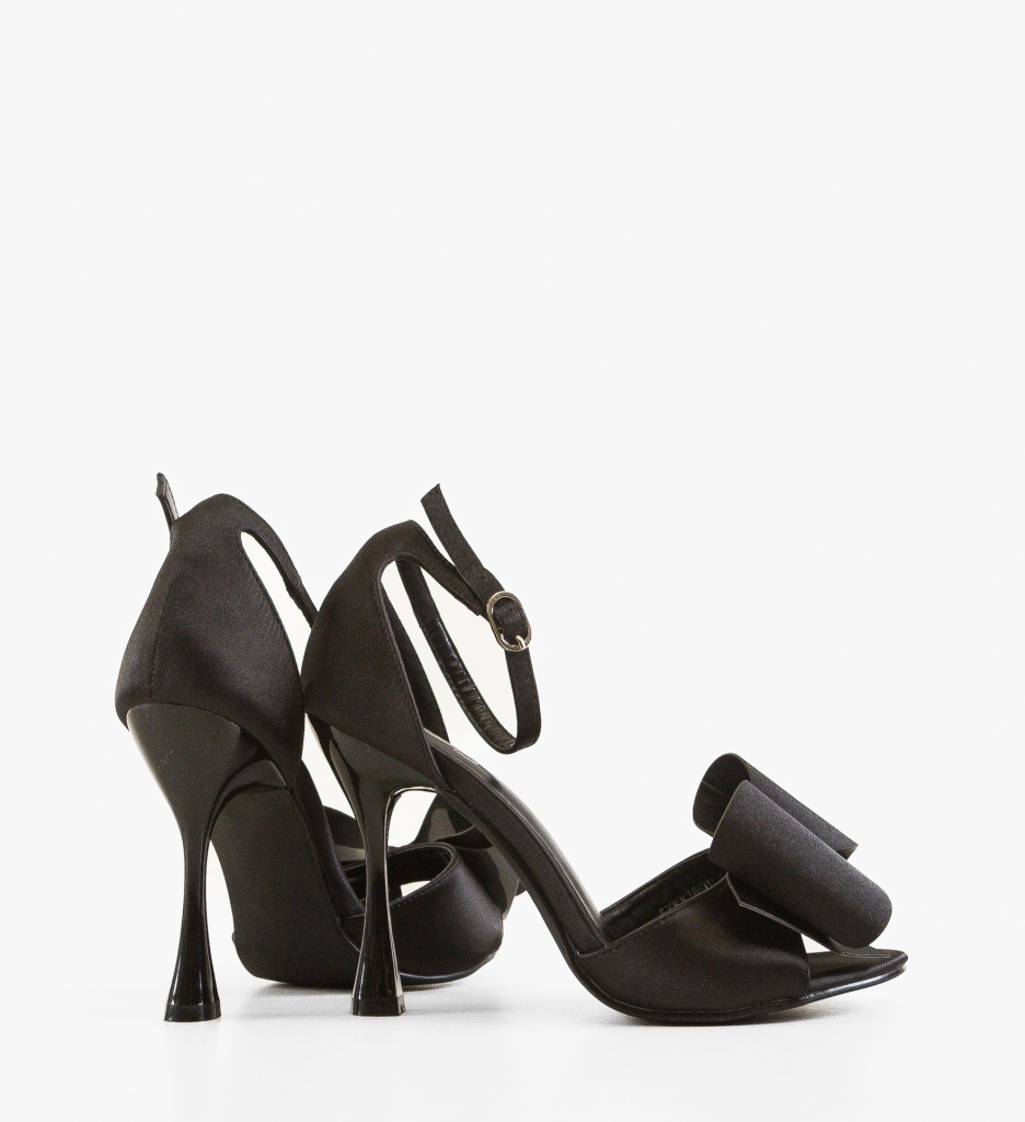 Sandale cu Toc Blasco Negre | Eleganță Maximă - imagine 3