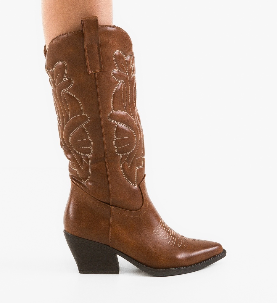 Cizme Dama Austin Camel - Eleganță și Confort - imagine 6