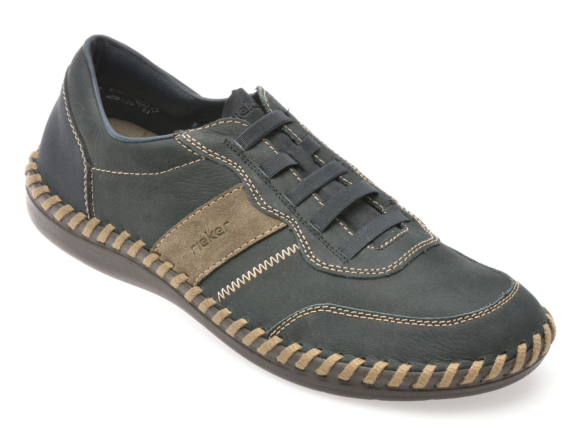Pantofi Rieker Bleumarin Piele Naturală B2468