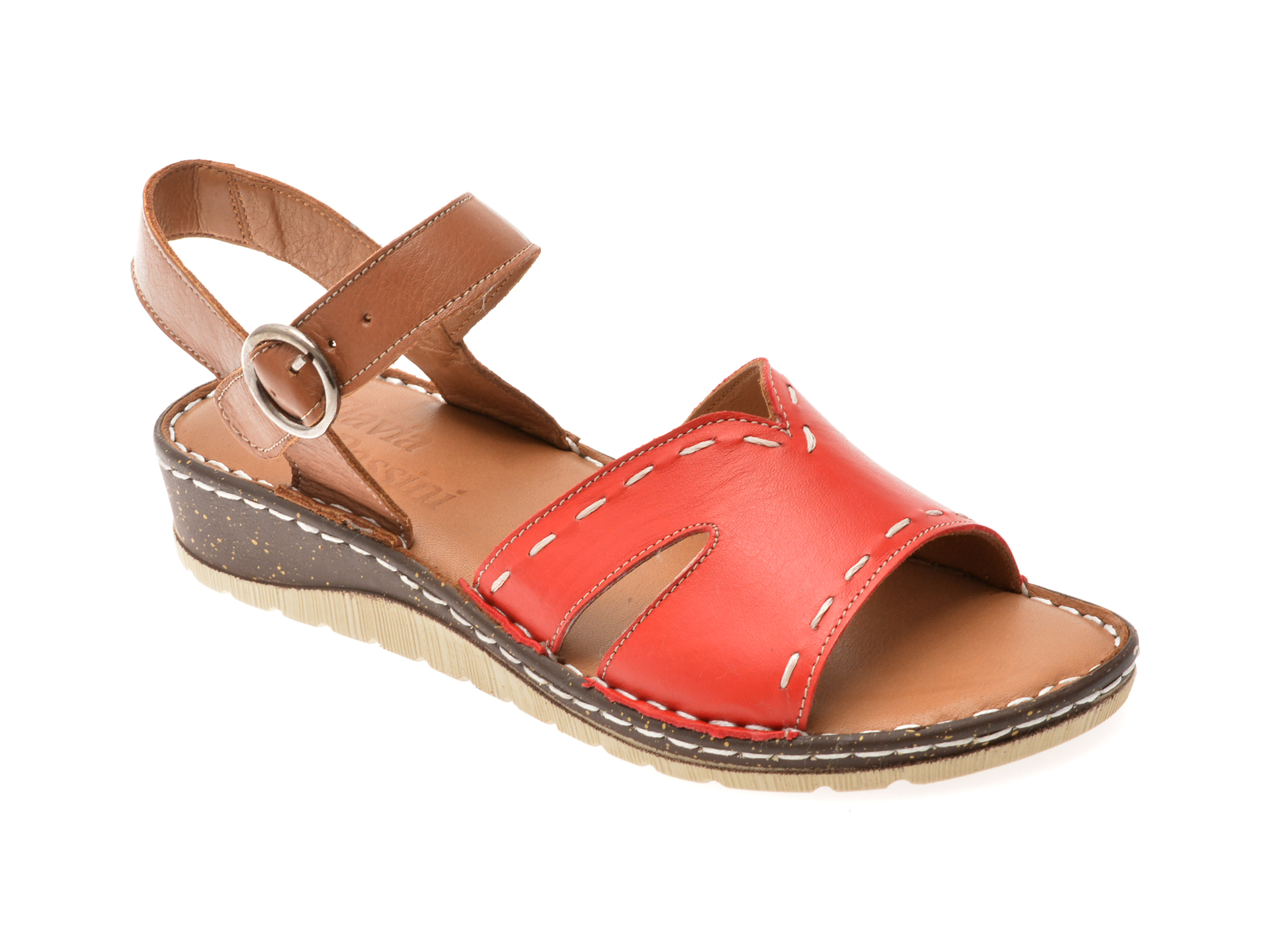 Sandale FLAVIA PASSINI Rosii - Eleganță Piele