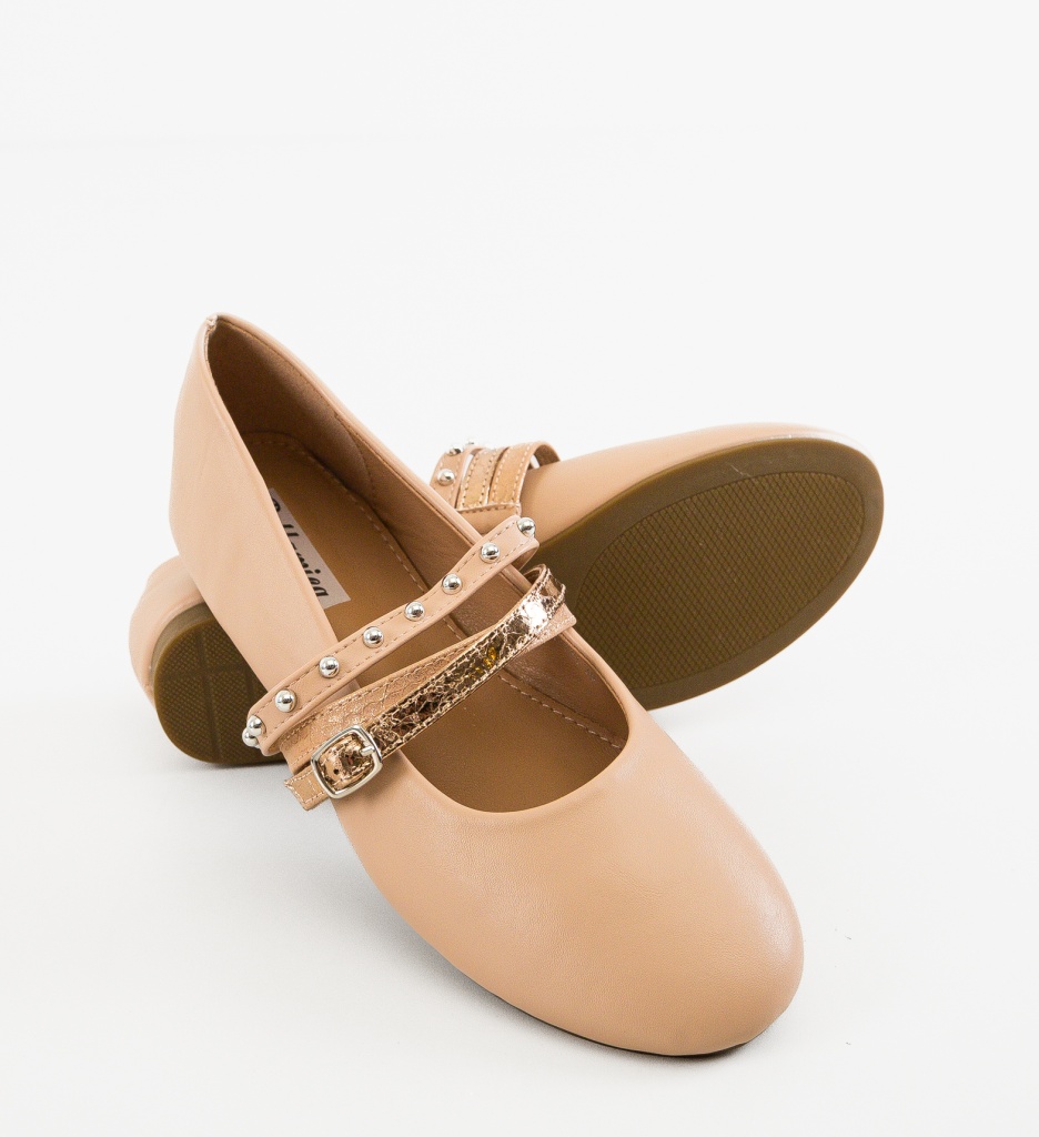 Balerini Doher Nude - Eleganță și Confort Casual - imagine 8
