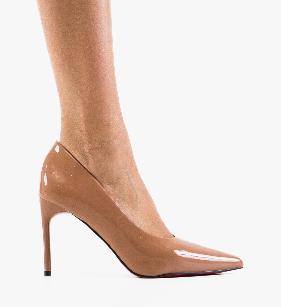 Pantofi Stiletto Nude Neybar | Eleganță Versatilă - imagine 5