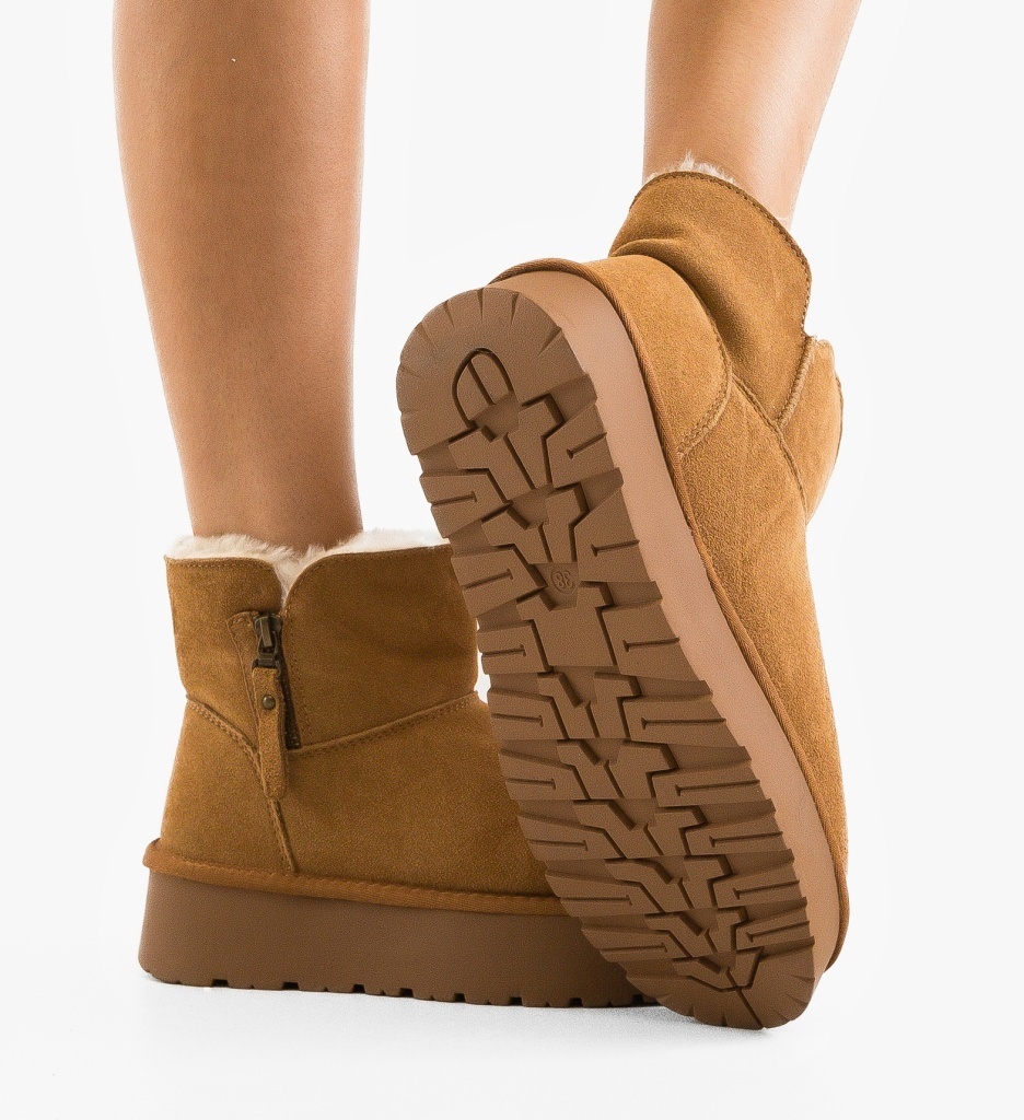 Cizme Ug Nayna Camel Depurtat - Confort Termic - imagine 2