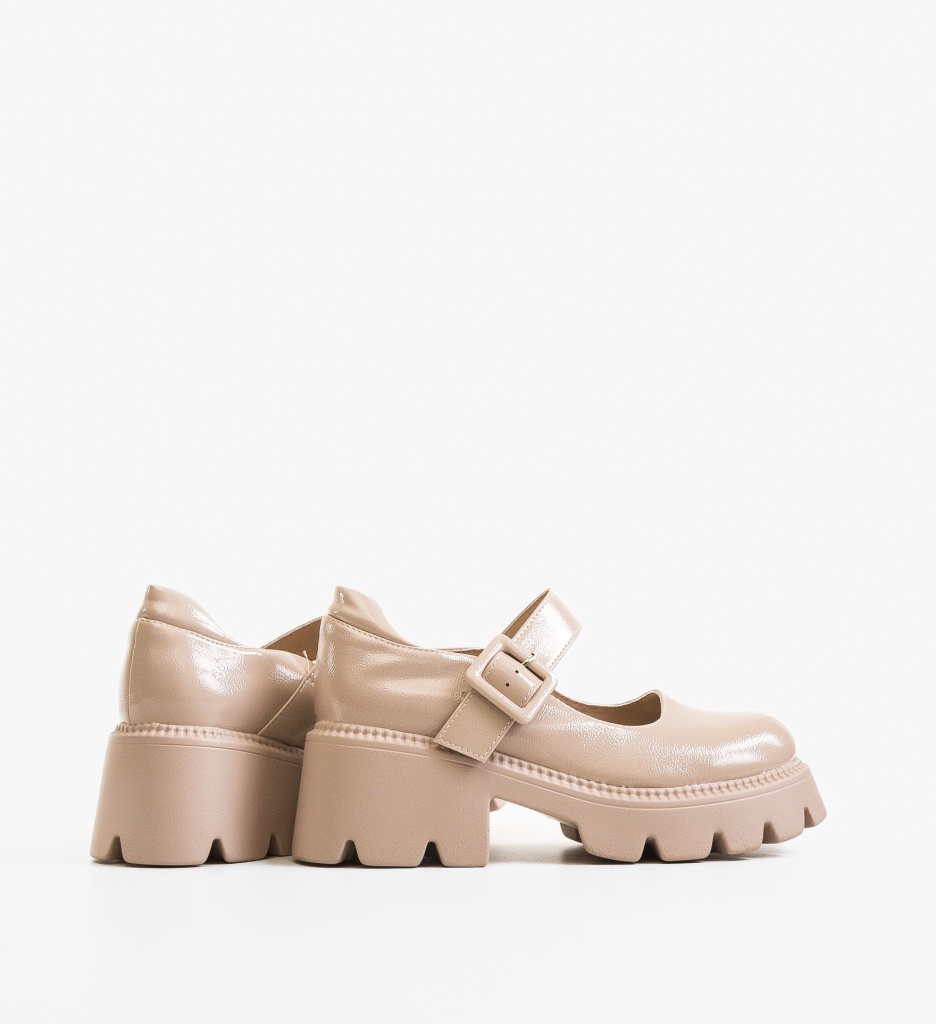 Pantofi Casual Dama Nude - Confort și Stil - imagine 3