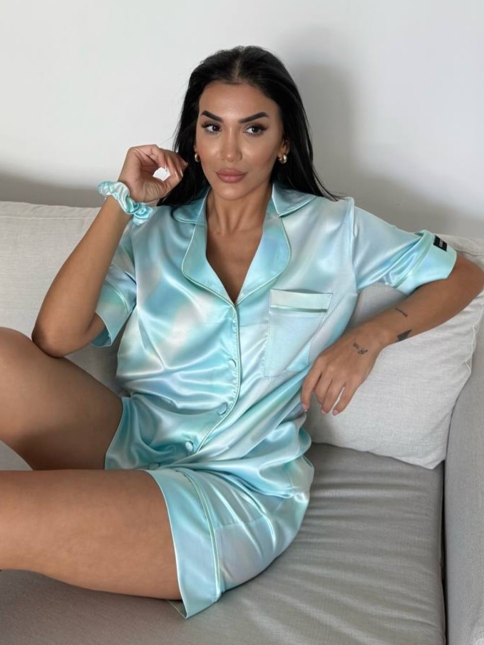 Pijama 2 piese Delis, Ocean Breeze - imagine 4