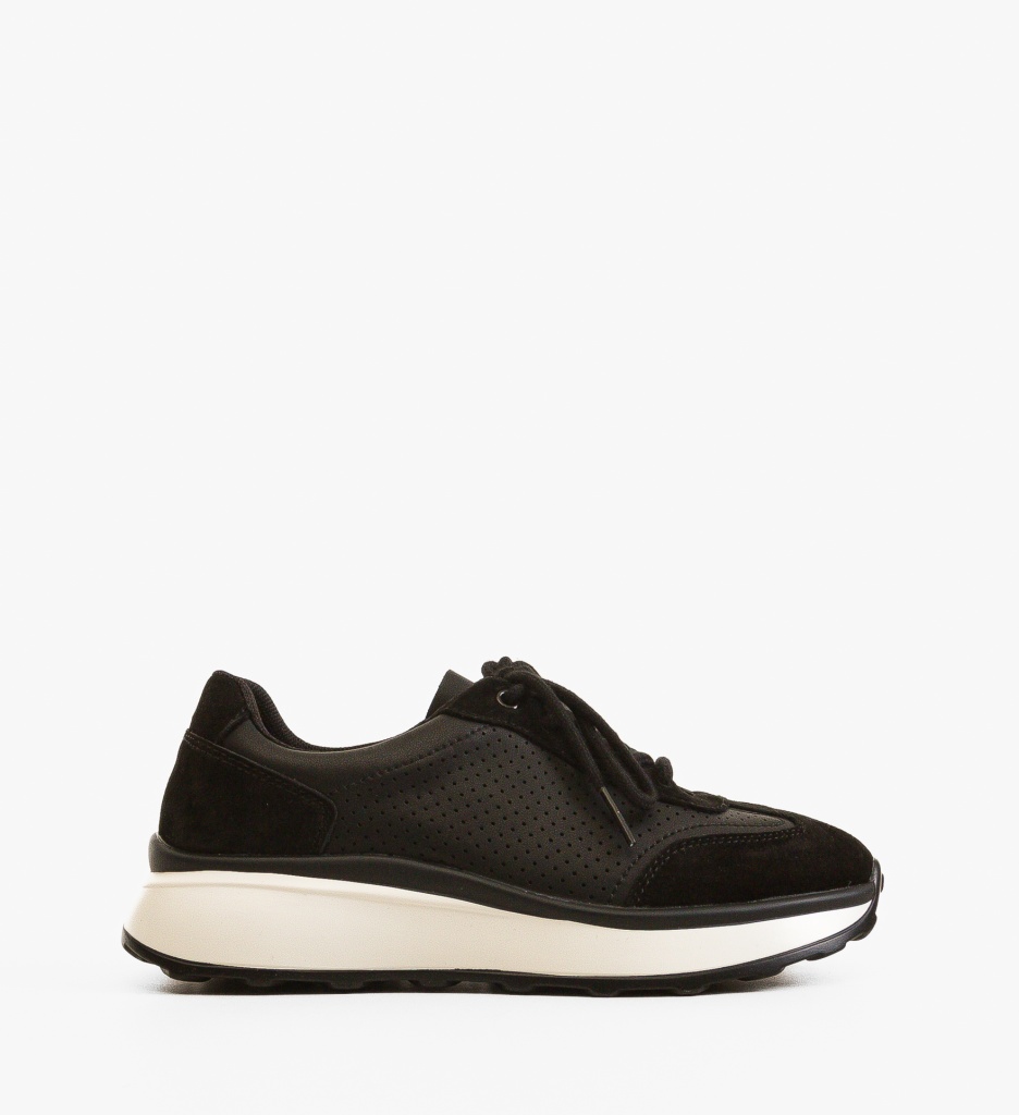 Sneakers Kyunef Negri Dama - Confort & Stil - imagine 4