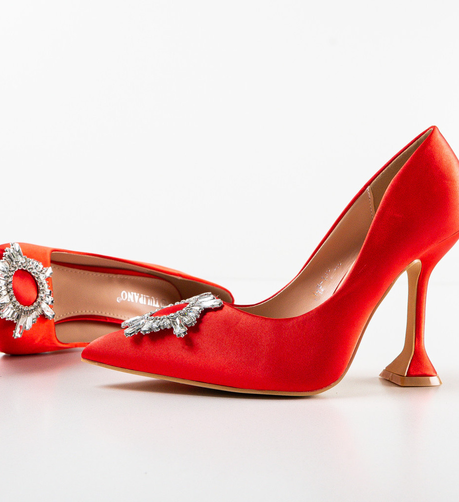Pantofi Nafeesa Rosii - Eleganță și Stil - imagine 6