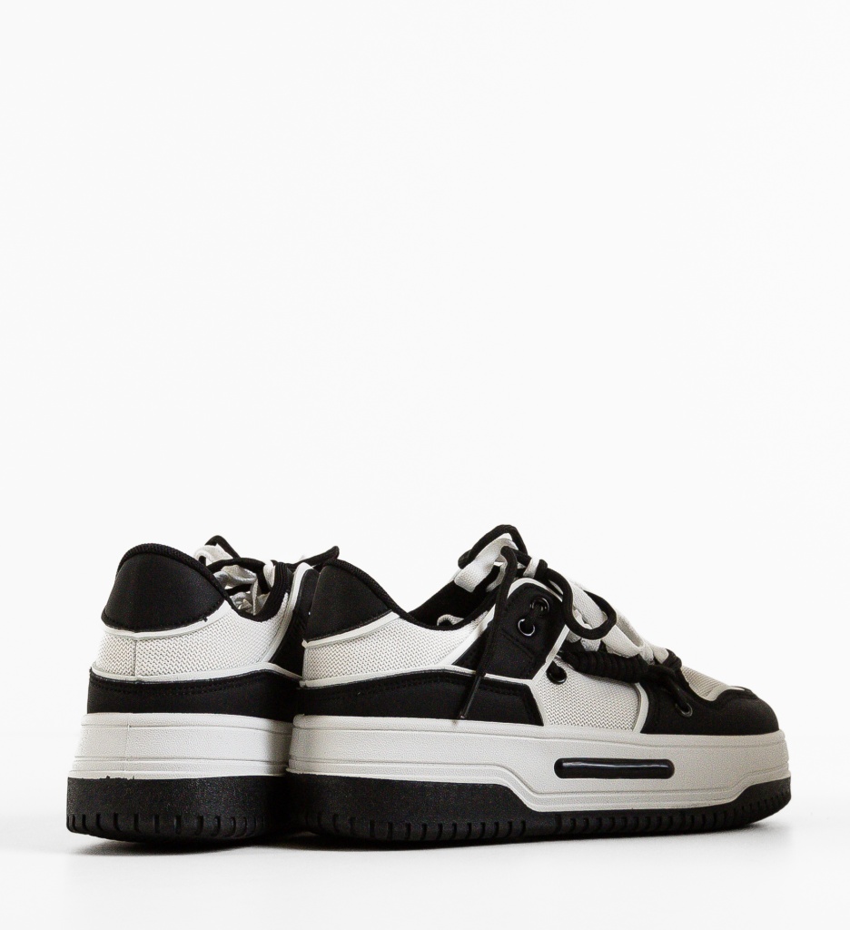 Sneakers Hammur Negri - Confort și Stil pentru Femei - imagine 5