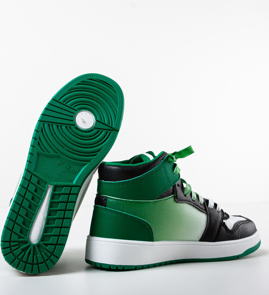 Sneakers Dama Verzi | Confort & Stil Modern - imagine 6