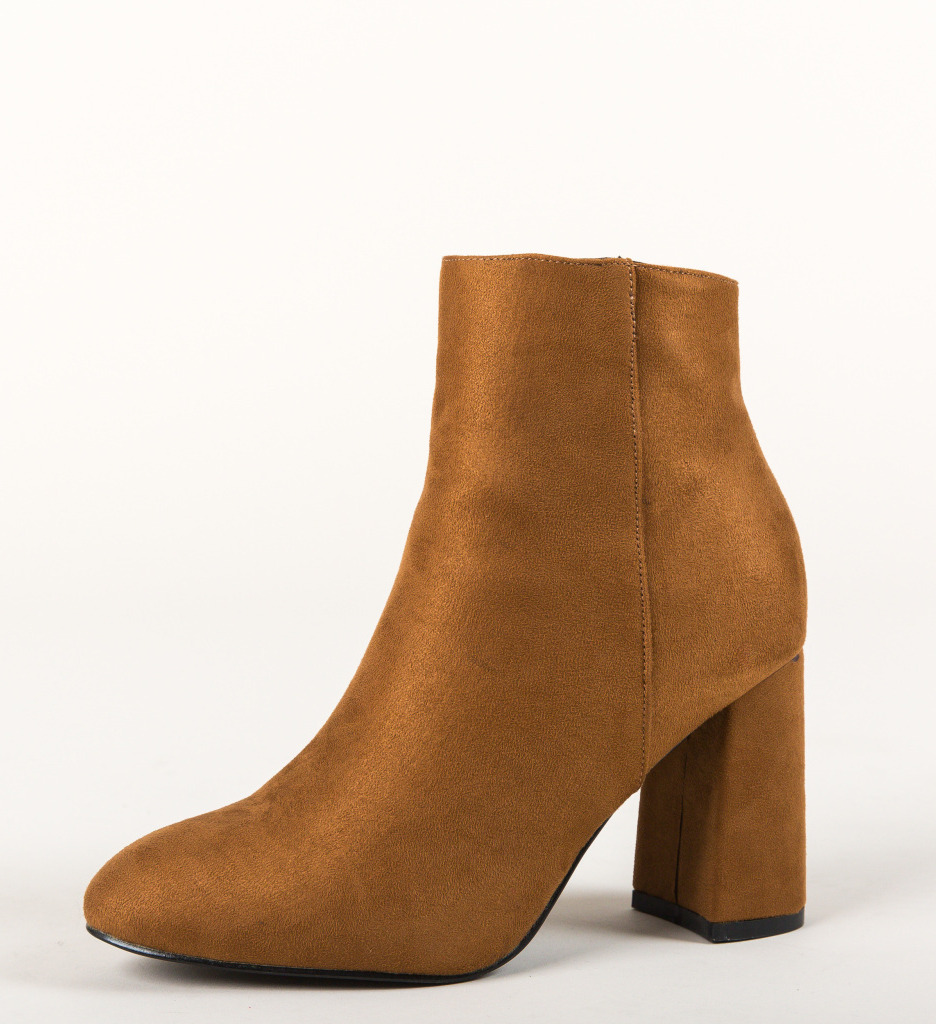 Botine Dama Fekra Camel | Design Elegant - imagine 6