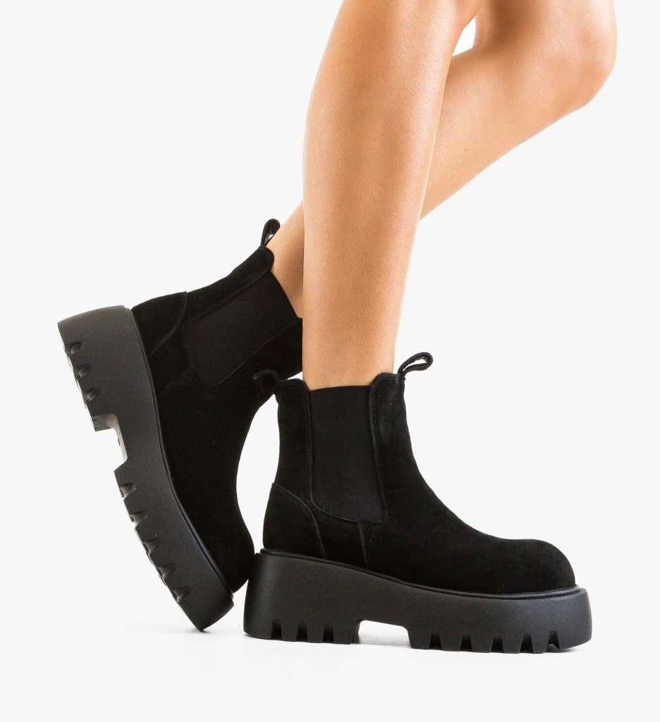 Ghete Maymay Negre Elegante | Confort Zilnic - imagine 2