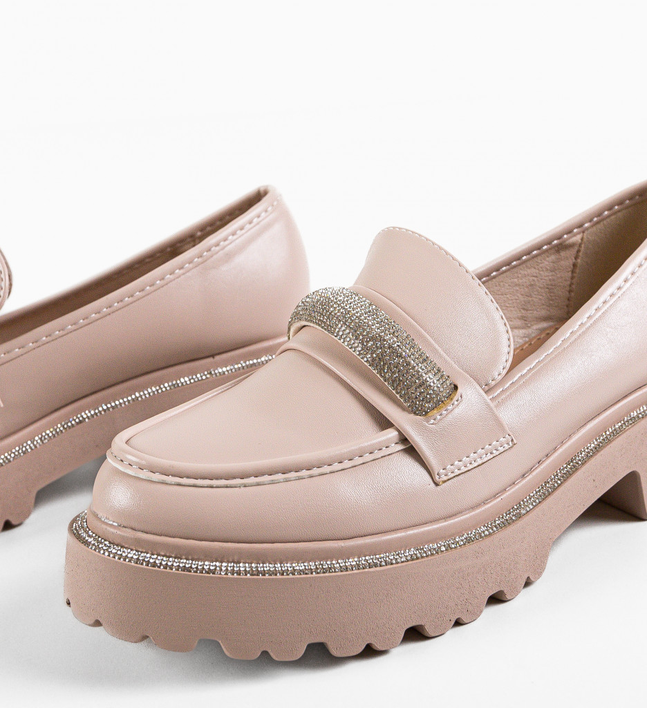 Pantofi Casual Smith Bej | Confort și Stil - imagine 8