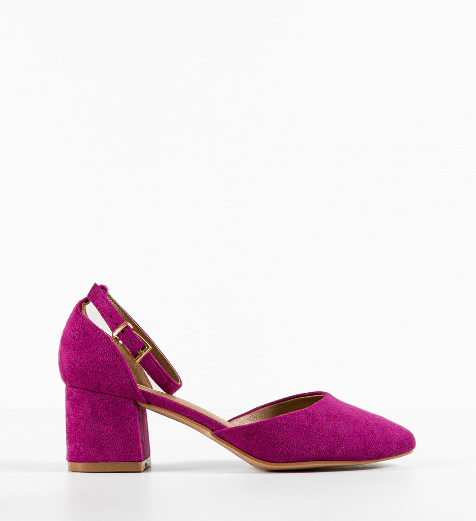 Pantofi cu Toc Keats Fuchsia | Eleganță Asigurată - imagine 5