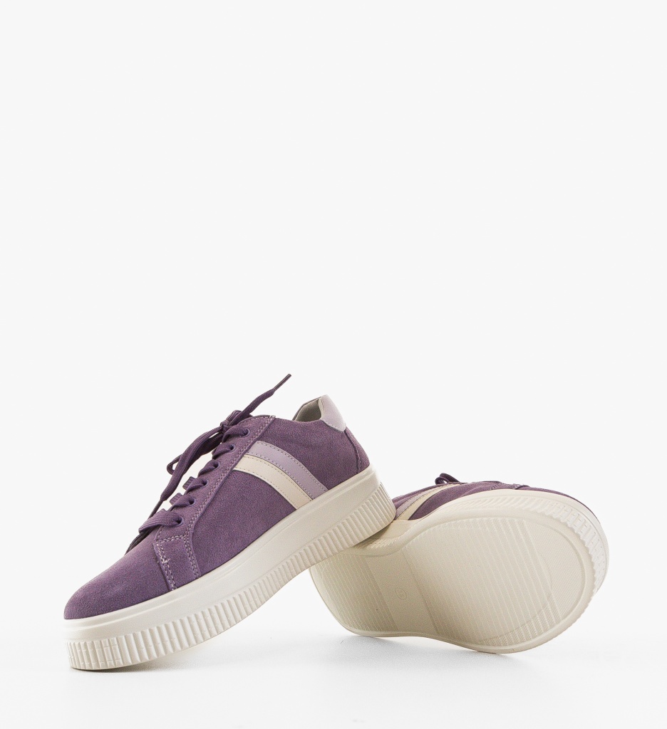 Sneakers Dama Wansa Mov - Confort și Stil - imagine 7