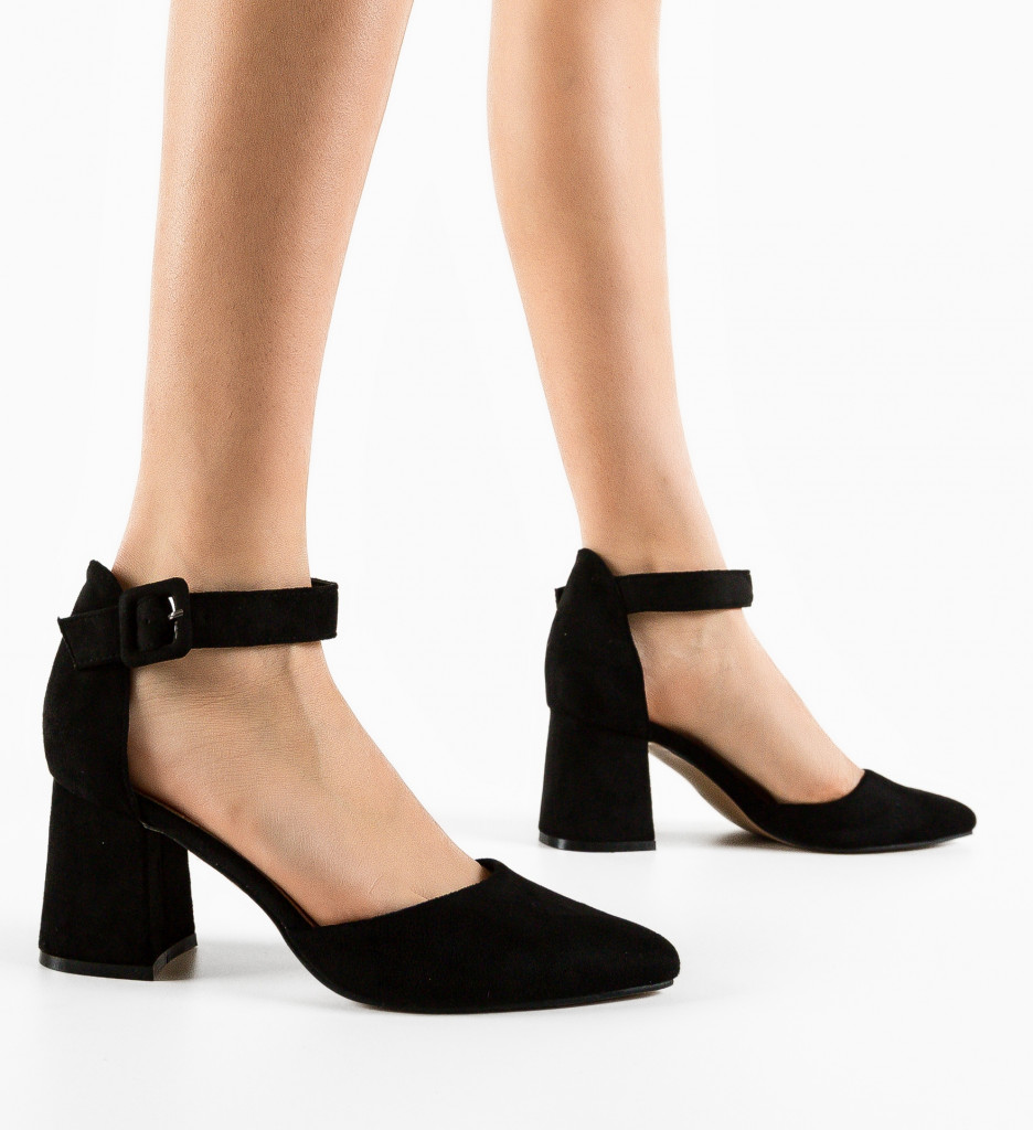 Pantofi Dama Shard Negri | Stil și Eleganță - imagine 6