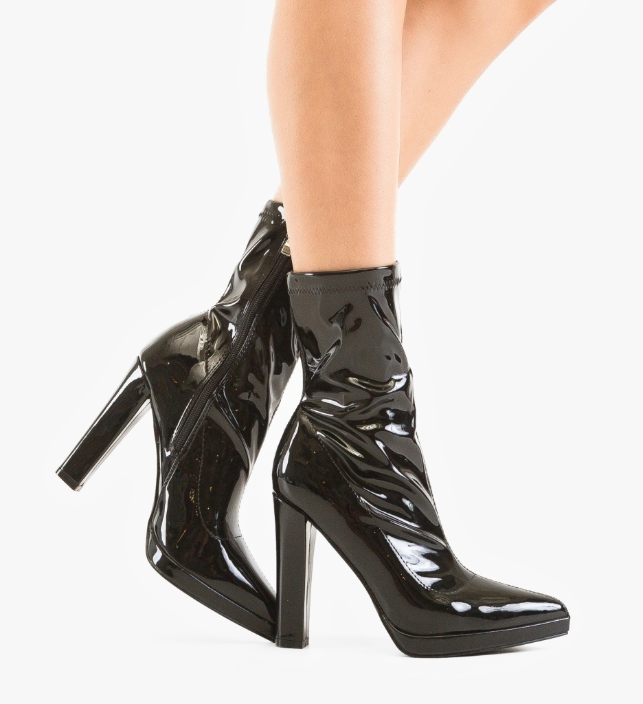 Botine dama Zohai Negre - Eleganță și Stil - imagine 6