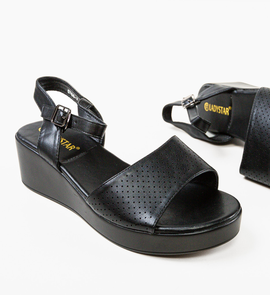 Sandale Pierre Negre | Eleganță și Confort - imagine 4