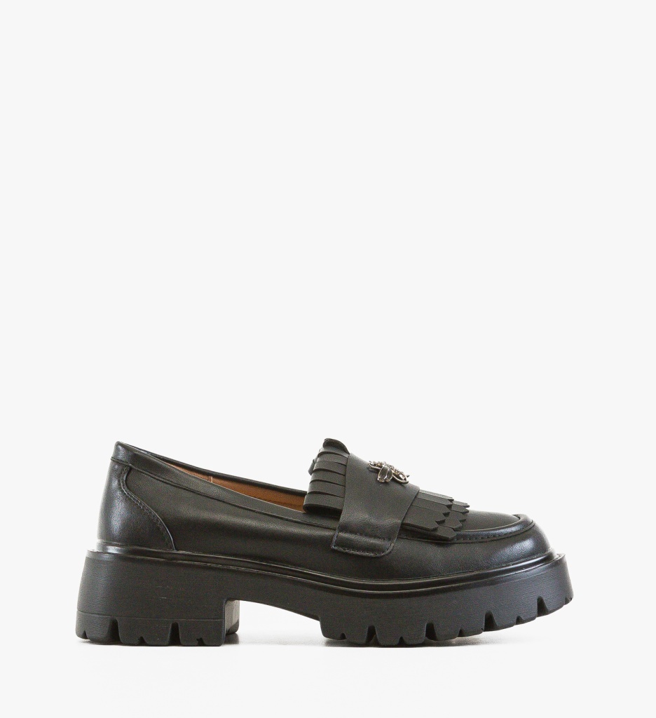 Pantofi Casual Trevy Negri 2 - Confort Stilat - imagine 4