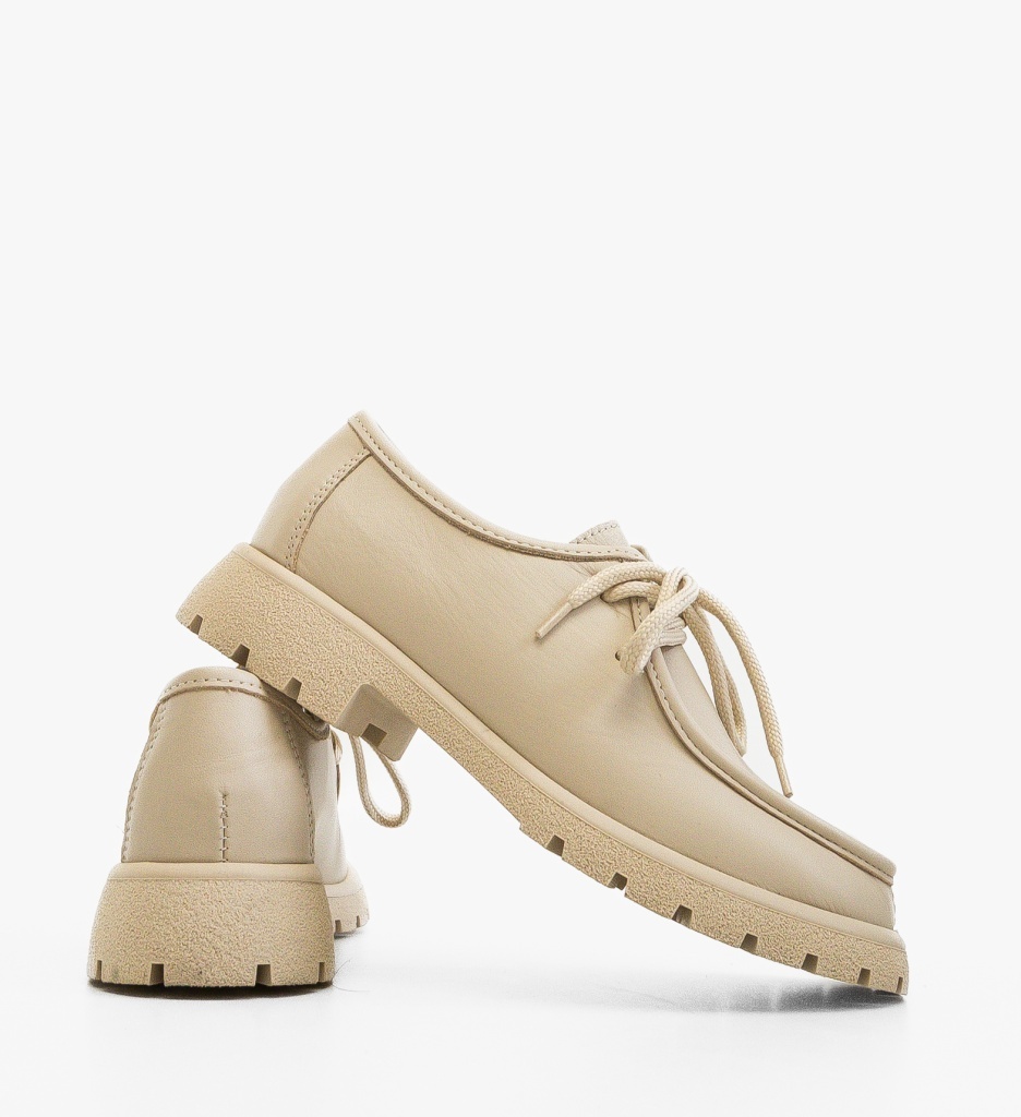Pantofi Casual Dama Palome Bej | Confort & Stil - imagine 3
