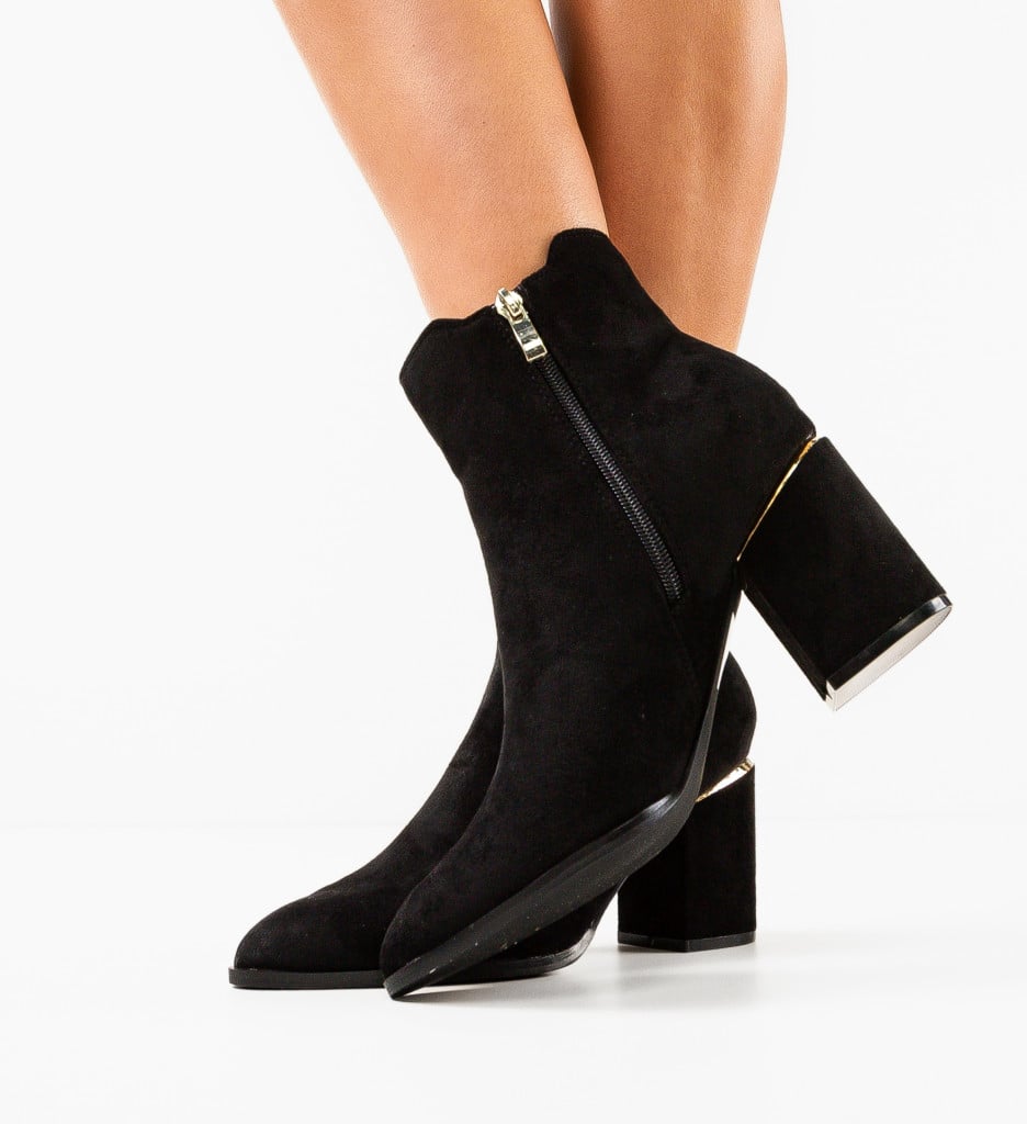 Botine Harbour Negri - Eleganță și Confort - imagine 5