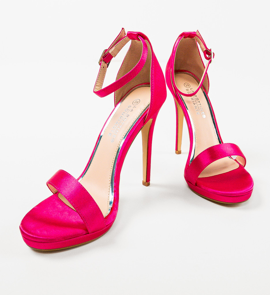 Sandale Cassandre Fuchsia - Eleganță Asigurată - imagine 5