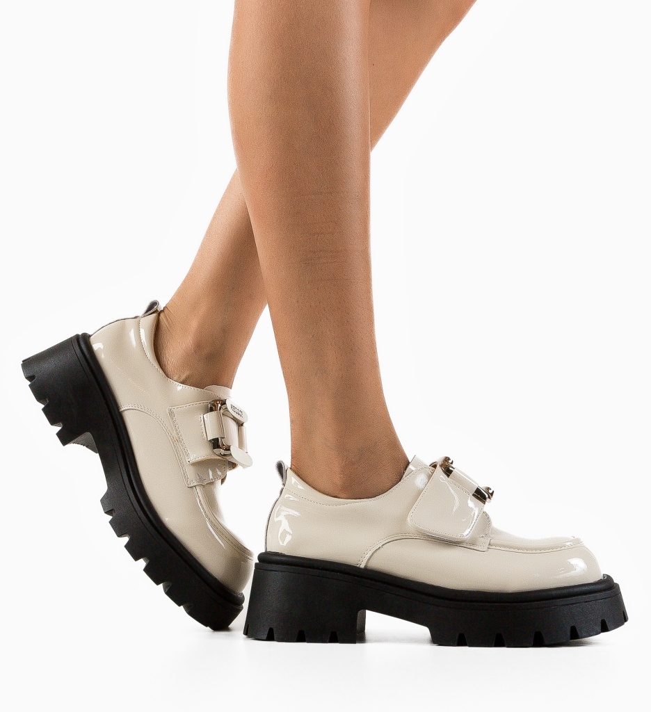 Pantofi Casual Hello Bej - Confort și Stil Zilnic - imagine 2