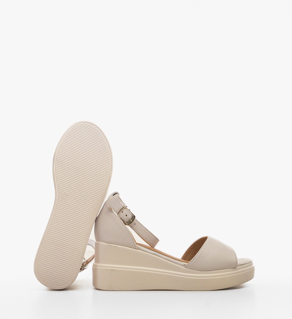 Platforme Dama Honorus Albe | Stil și Confort - imagine 3