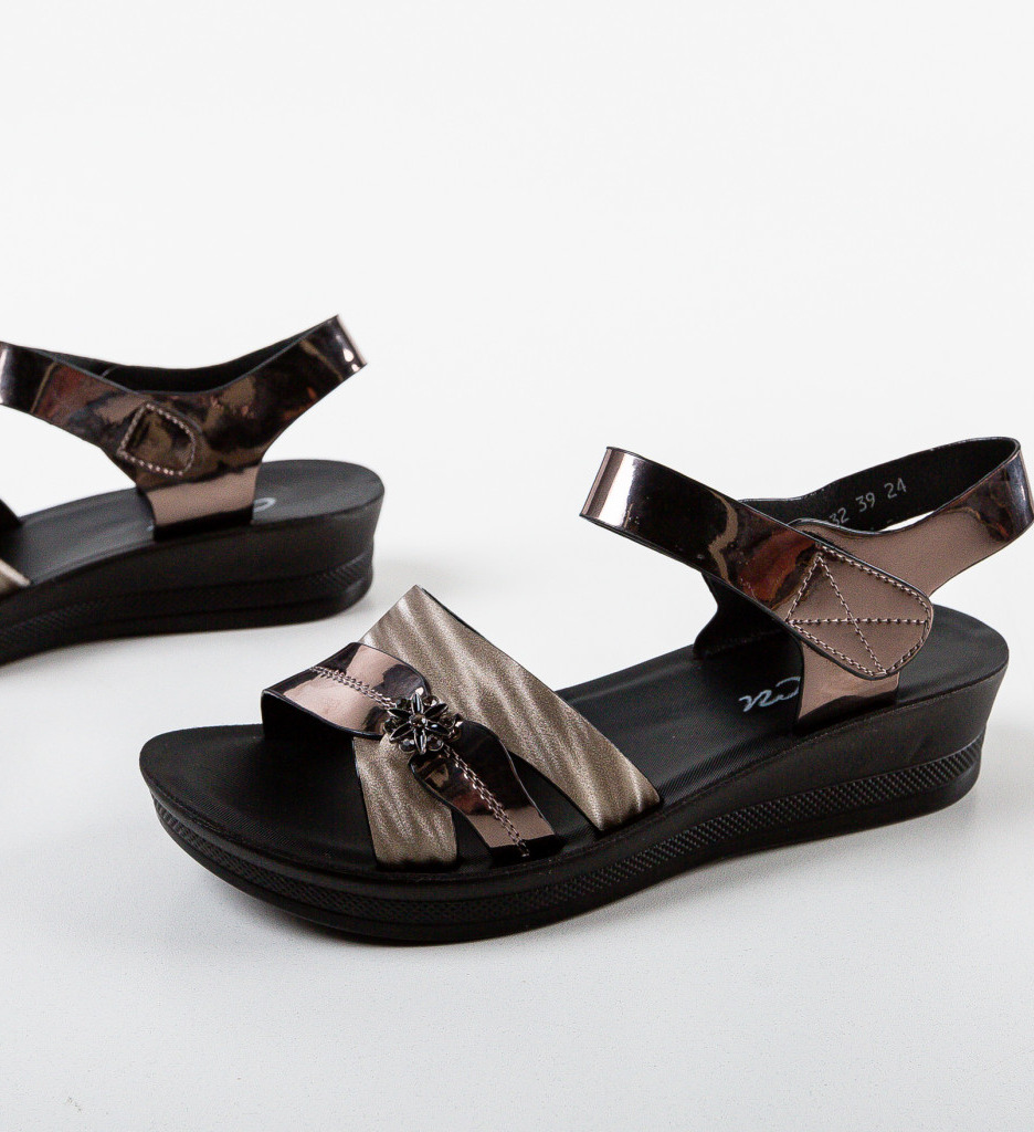 Sandale Telises Negre | Eleganță și Stil - imagine 5