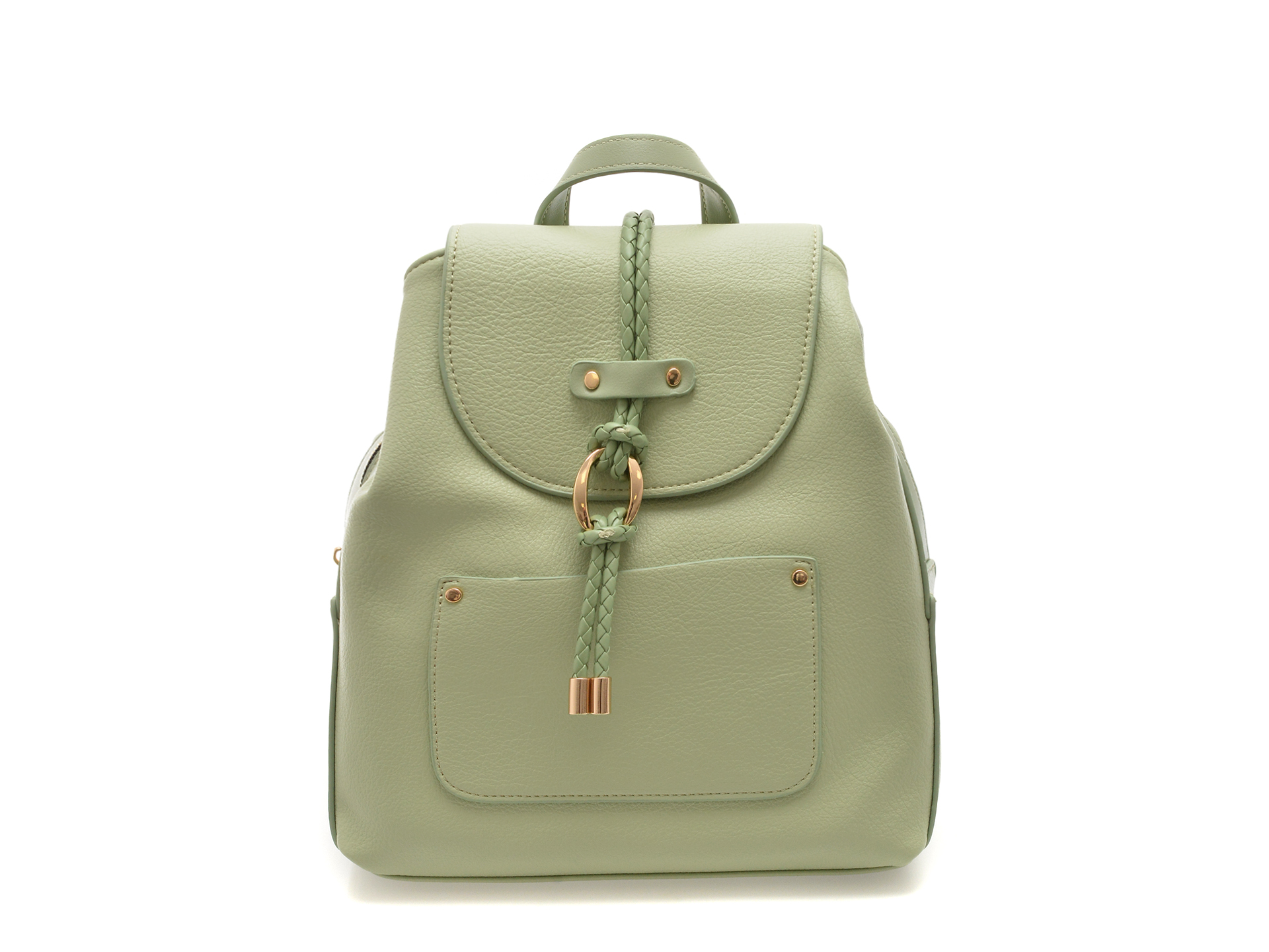 Rucsac Gryxx Verde | Piele Ecologică & Stil Urban - imagine 2
