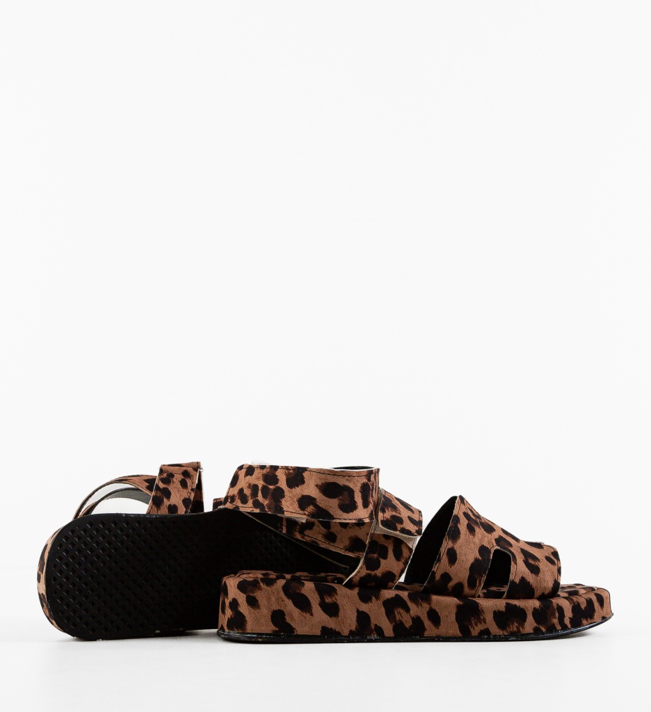Sandale Dama Vardan Print 2 cu Design Unic - imagine 6