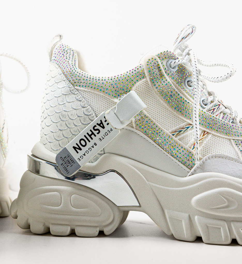 Sneakers Dama Klamun Albi | Confort și Stil - imagine 7