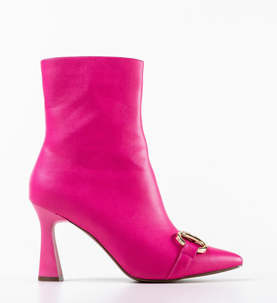 Botine Dama Coates Fuchsia | Design Unic - imagine 4