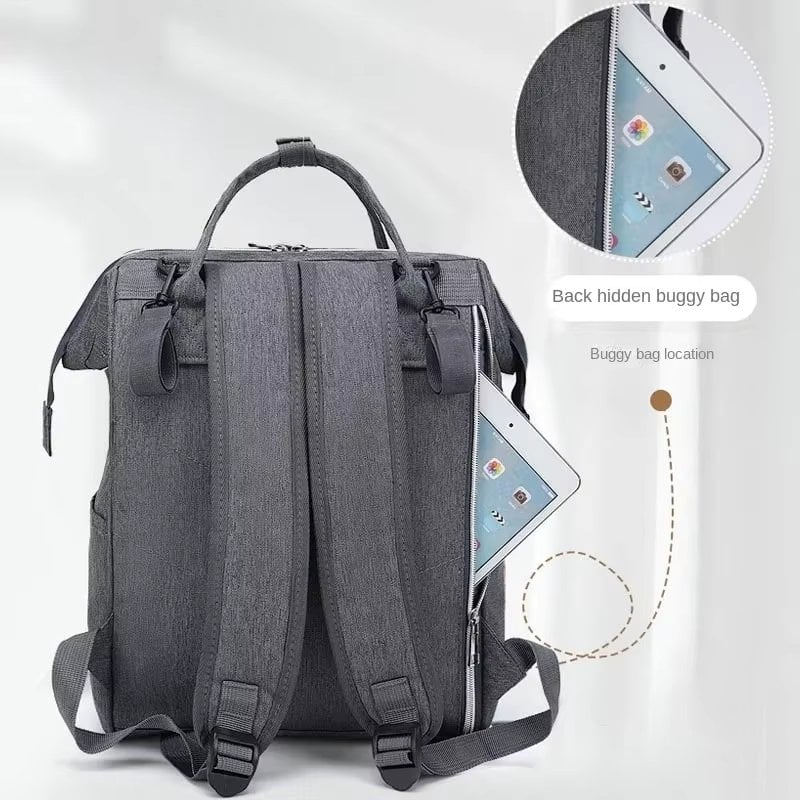 Rucsac Mamici Picadili cu Atașare Carucior - imagine 4