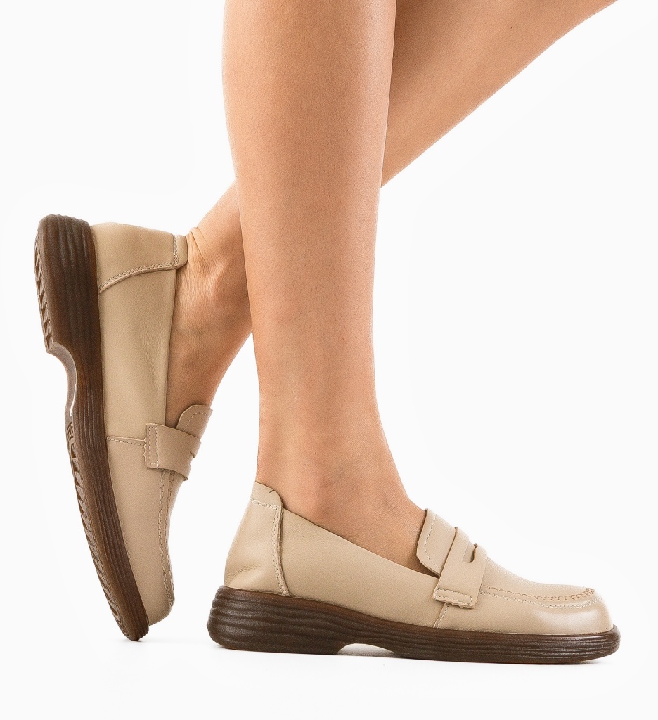 Pantofi Casual Byertes Bej - Confort și Stil
