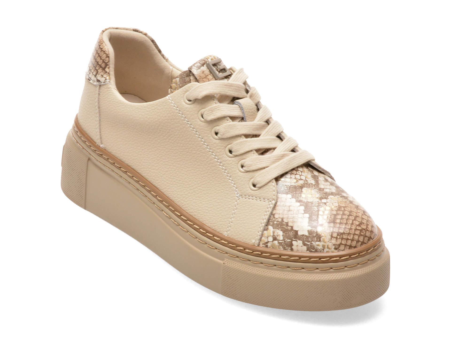 Pantofi Sport Flavia Passini Bej Piele Naturală