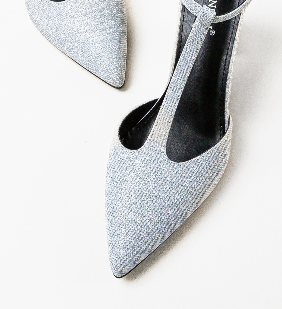 Pantofi Select Argintii - Eleganta la Fiecare Pas - imagine 5