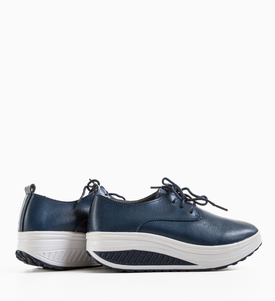 Pantofi Casual Kleak Bleumarin - Confort Stilat - imagine 5