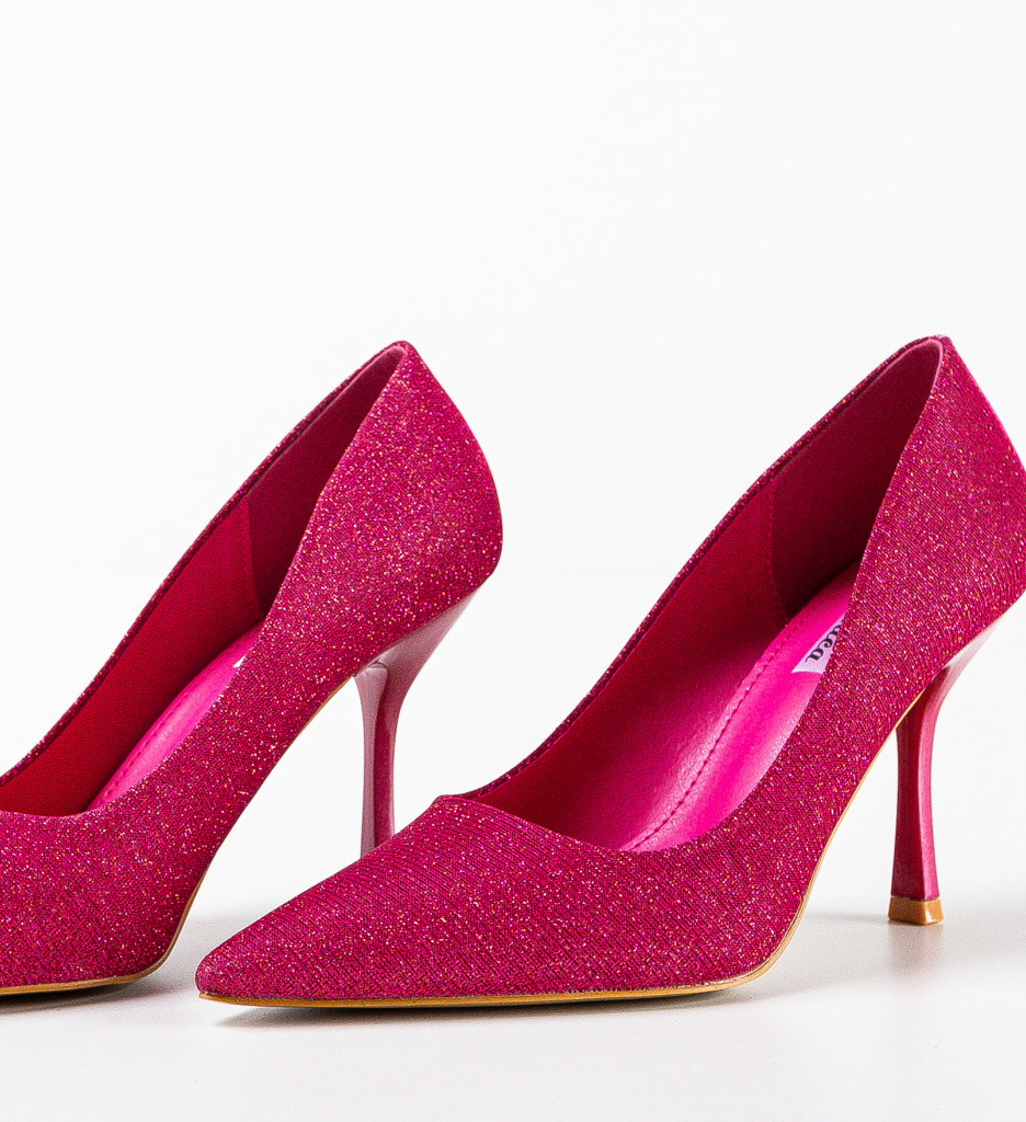 Pantofi Efan Fuchsia cu Toc - Eleganță Asigurată - imagine 5