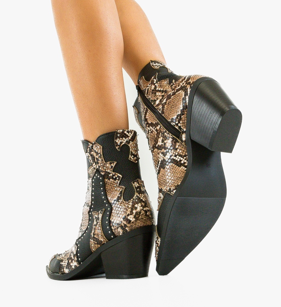 Botine Dama Khaki Ketek | Stil si Confort - imagine 3