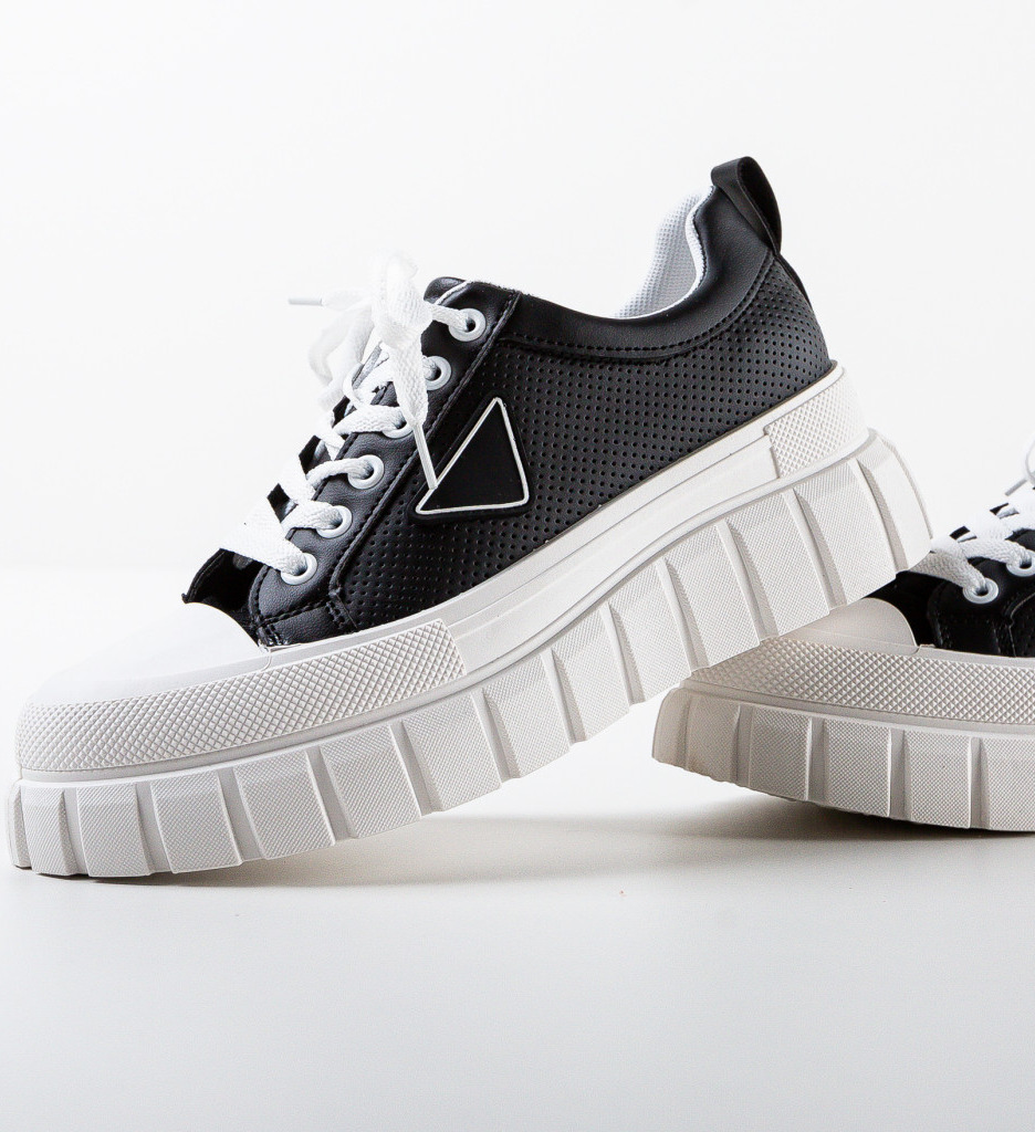 Sneakers Said Negri Dama - Confort și Stil - imagine 5