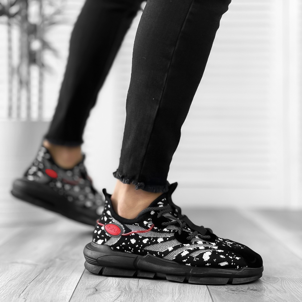 Adidași Bărbați Negri Confort din Pânză DH52