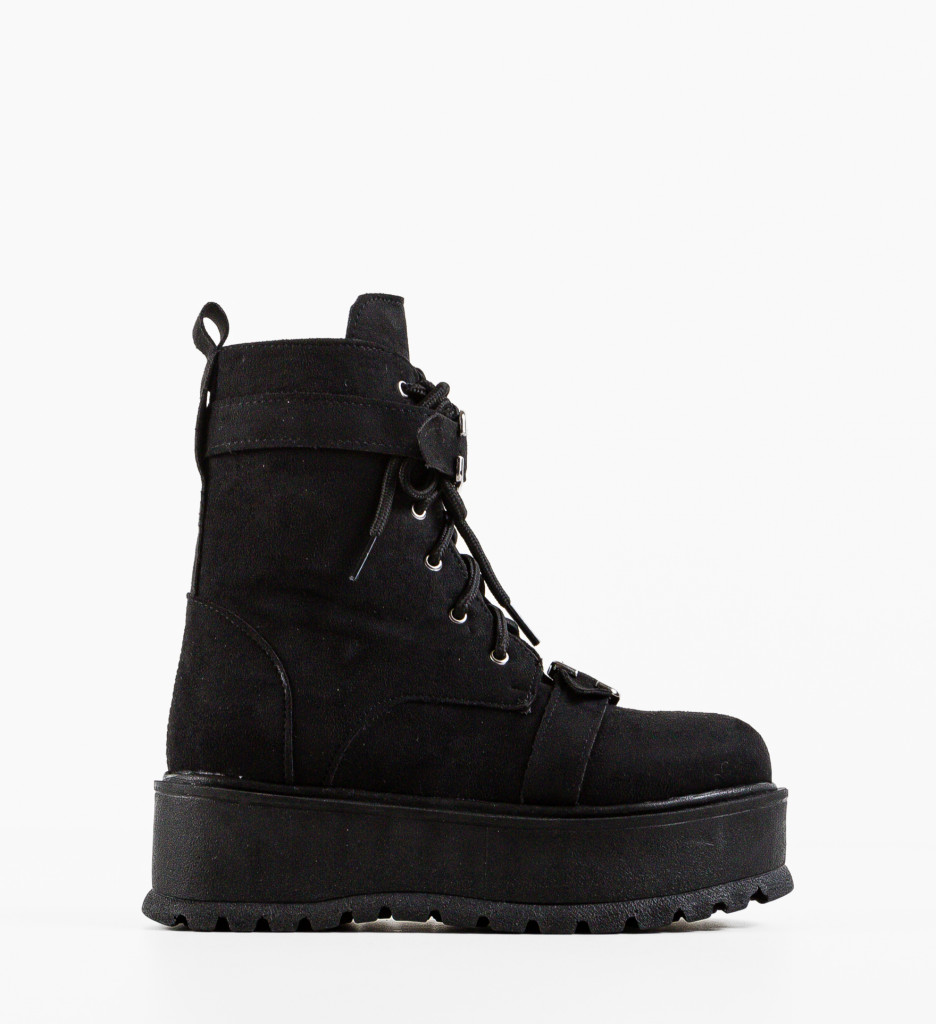 Ghete Dama Guardia Negre | Eleganță și Confort - imagine 5