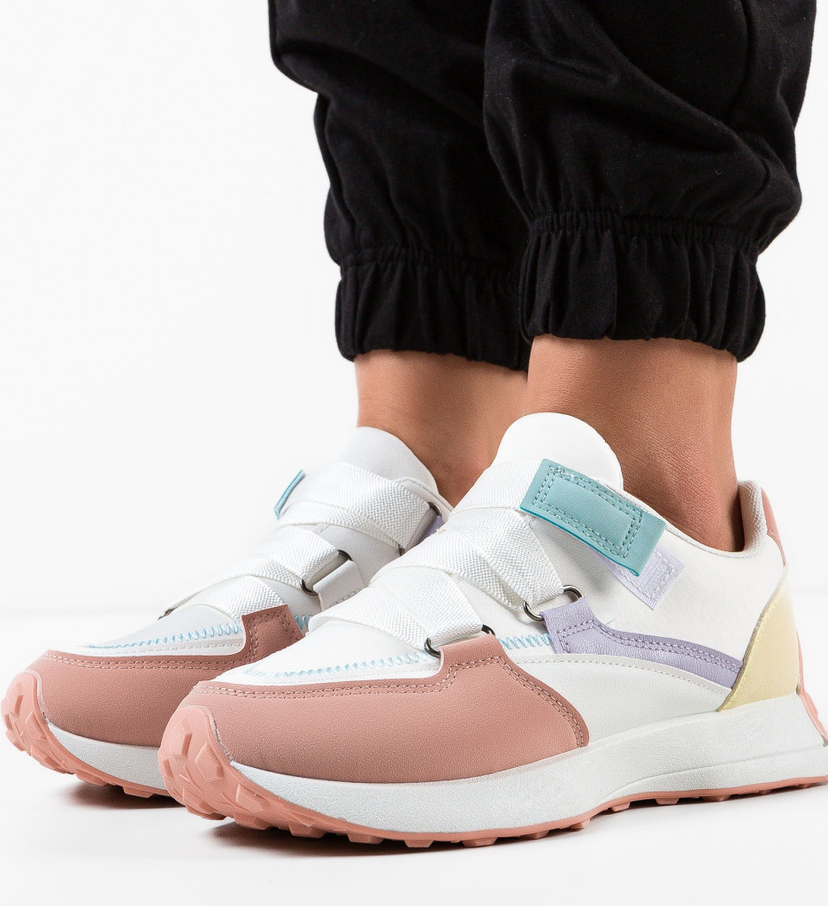 Sneakers Dama Austin Roz - Confort și Stil Urban - imagine 4