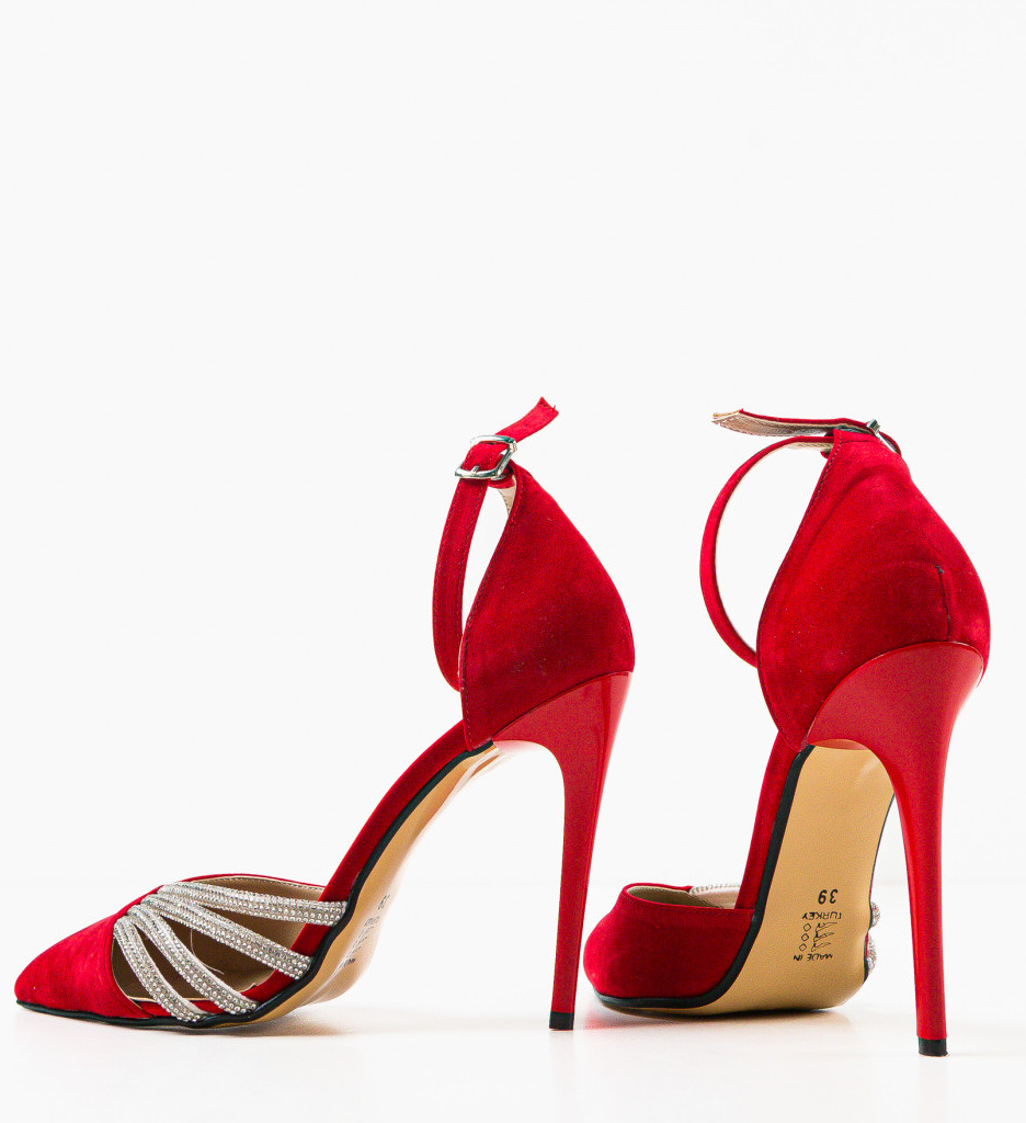 Pantofi cu Toc Rosu Tiago - Eleganță Asigurată - imagine 8