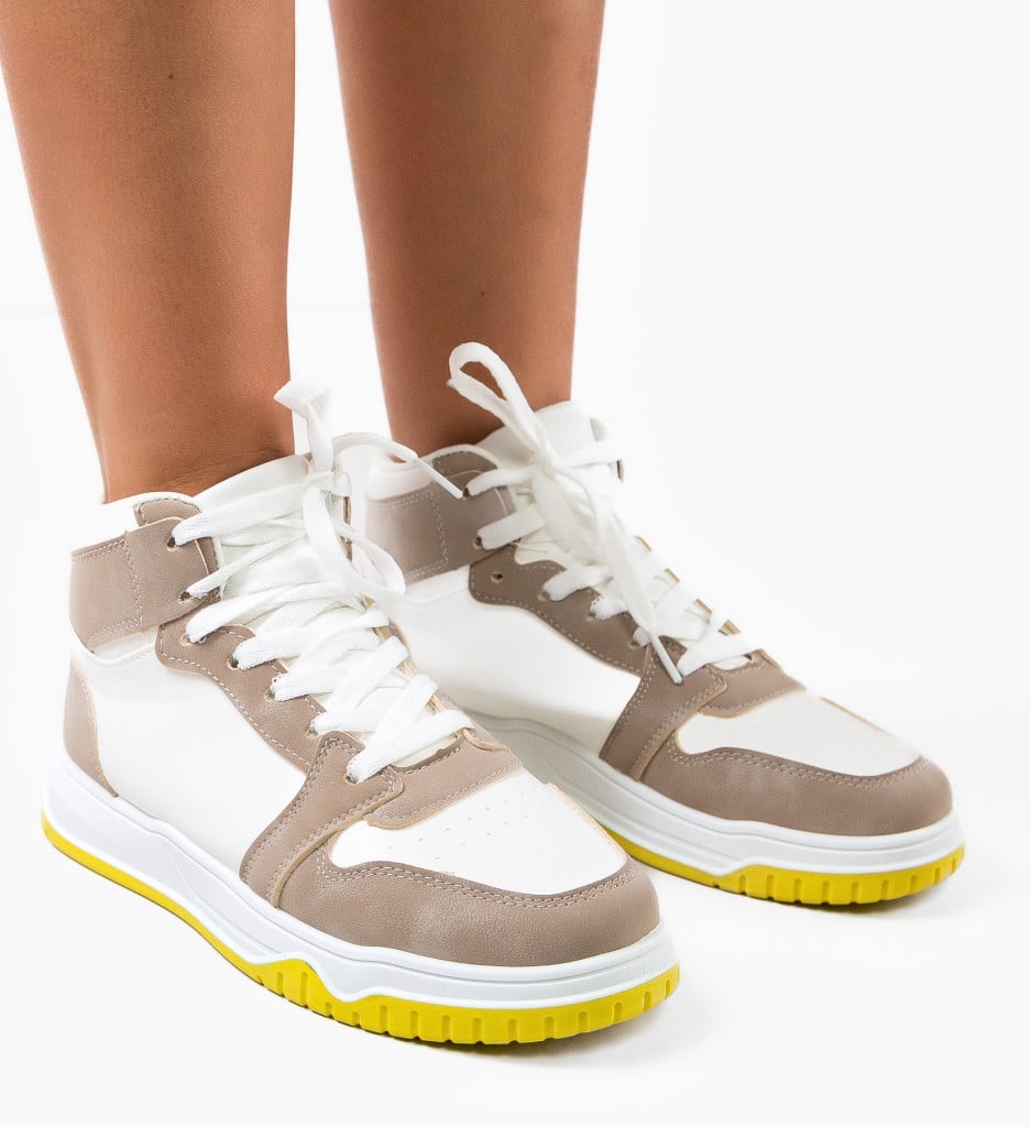 Pantofi Sport Abbey Khaki - Confort și Stil - imagine 8