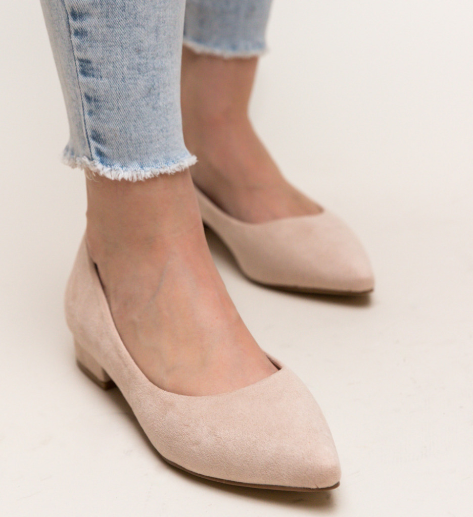 Pantofi cu Toc Niam Bej | Eleganță și Stil - imagine 3