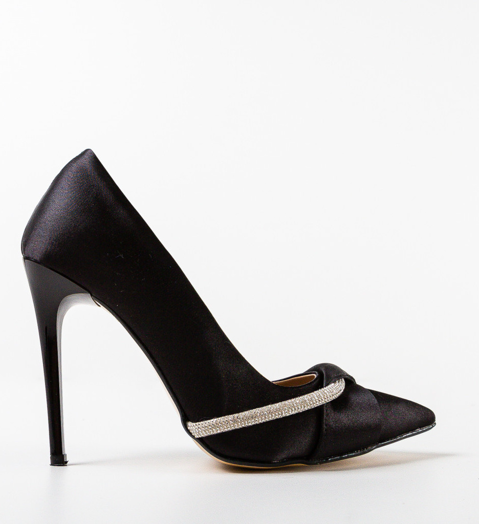 Pantofi Dama Opect Negri cu Toc - Eleganță și Stil - imagine 5