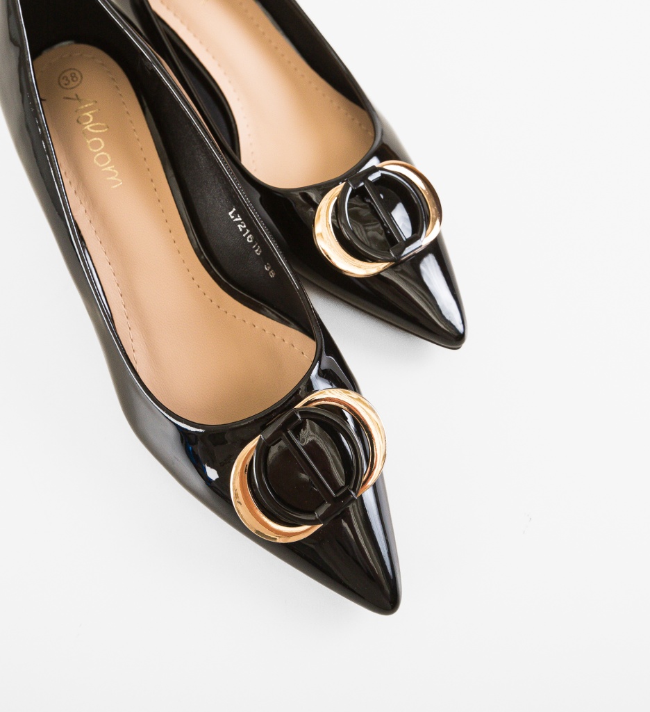 Pantofi Tovia Negri - Eleganță și Stil - imagine 3